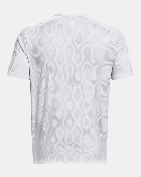 Men's UA Meridian Printed Short Sleeve in White image number 6